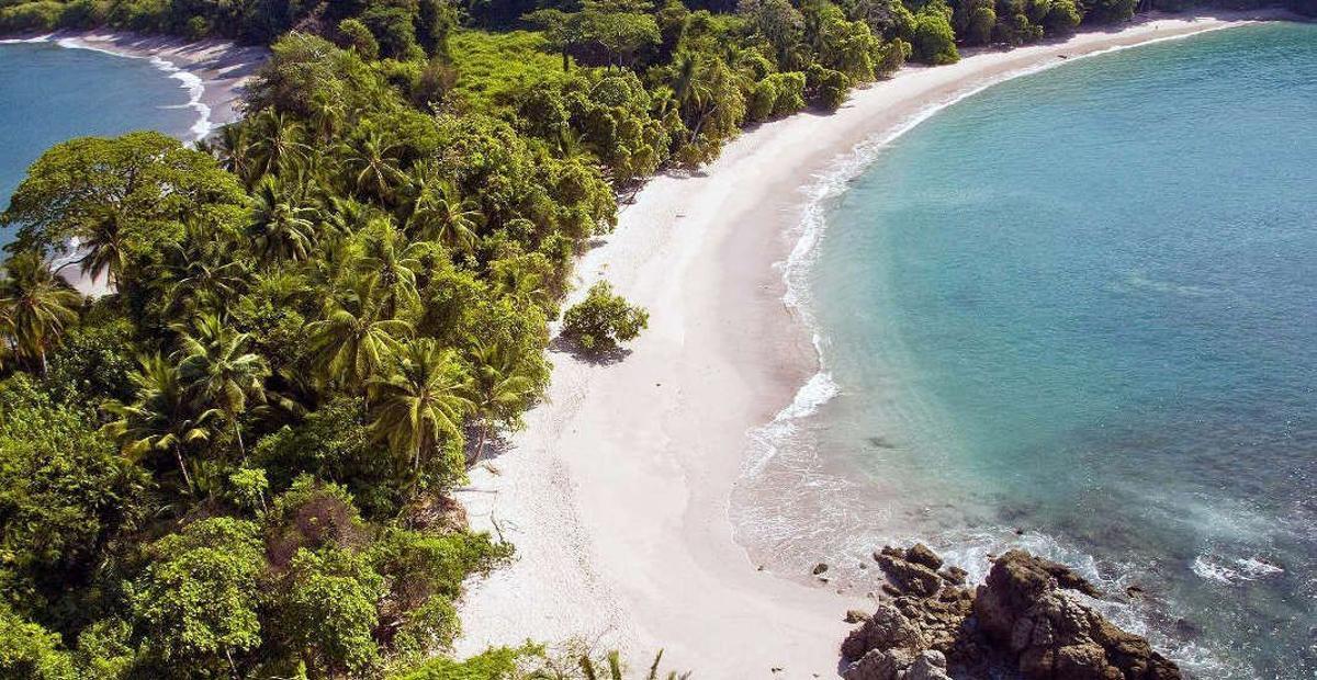 Costa virgen en el Caribe