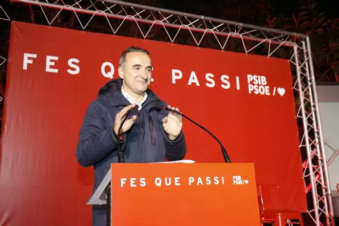 La ministra Delgado asiste a un acto electoral en Felanitx