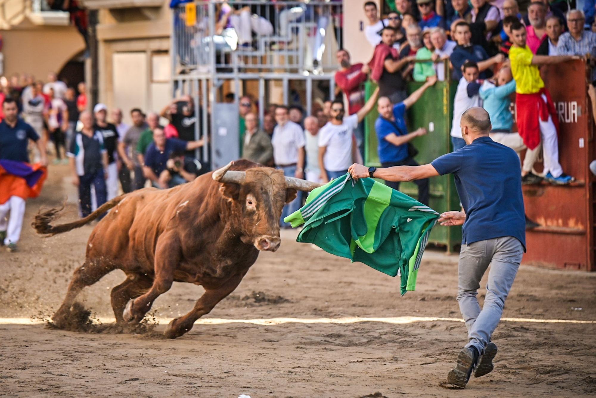 Las fotos del intenso miércoles de 'bous al carrer' de la Fira d'Onda, con la visita de Bruno Soriano.