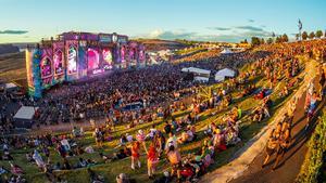 Escenario principal del Beyond Wonderland en Washington