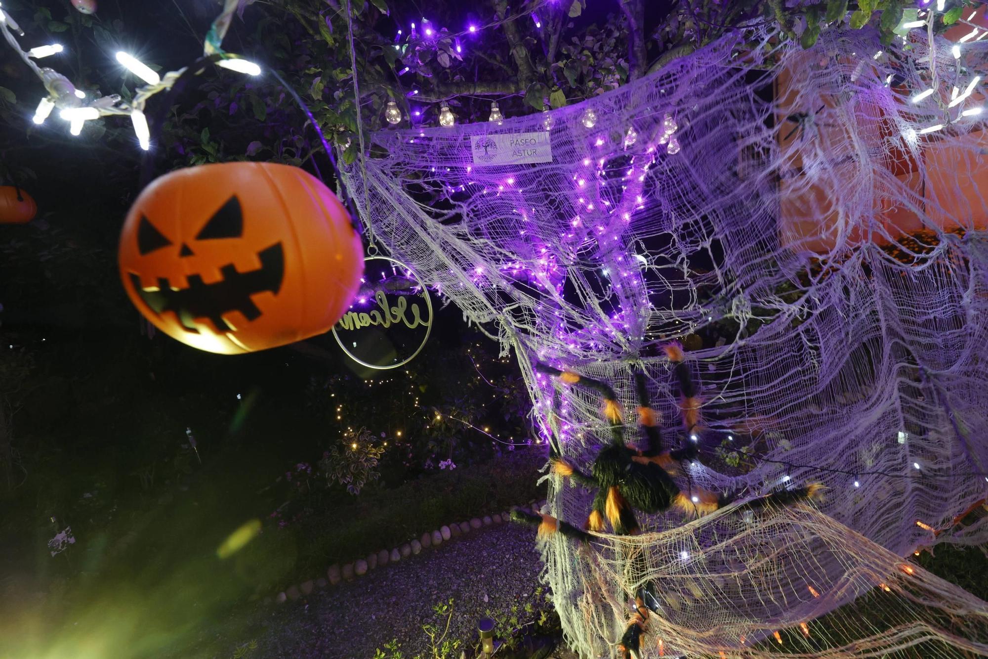 EN IMÁGENES: El Jardín de Molleda lleva a Corvera el terror de Halloween