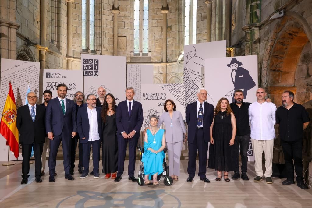 Emoción, orgullo y tradición en la entrega de las Medallas Castelao 2025