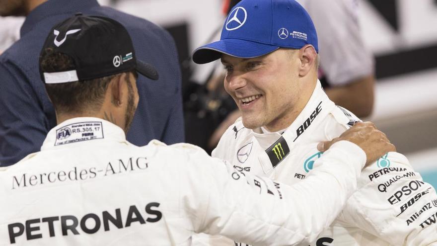 Bottas signa a Abu Dhabi l´última «pole» de la temporada