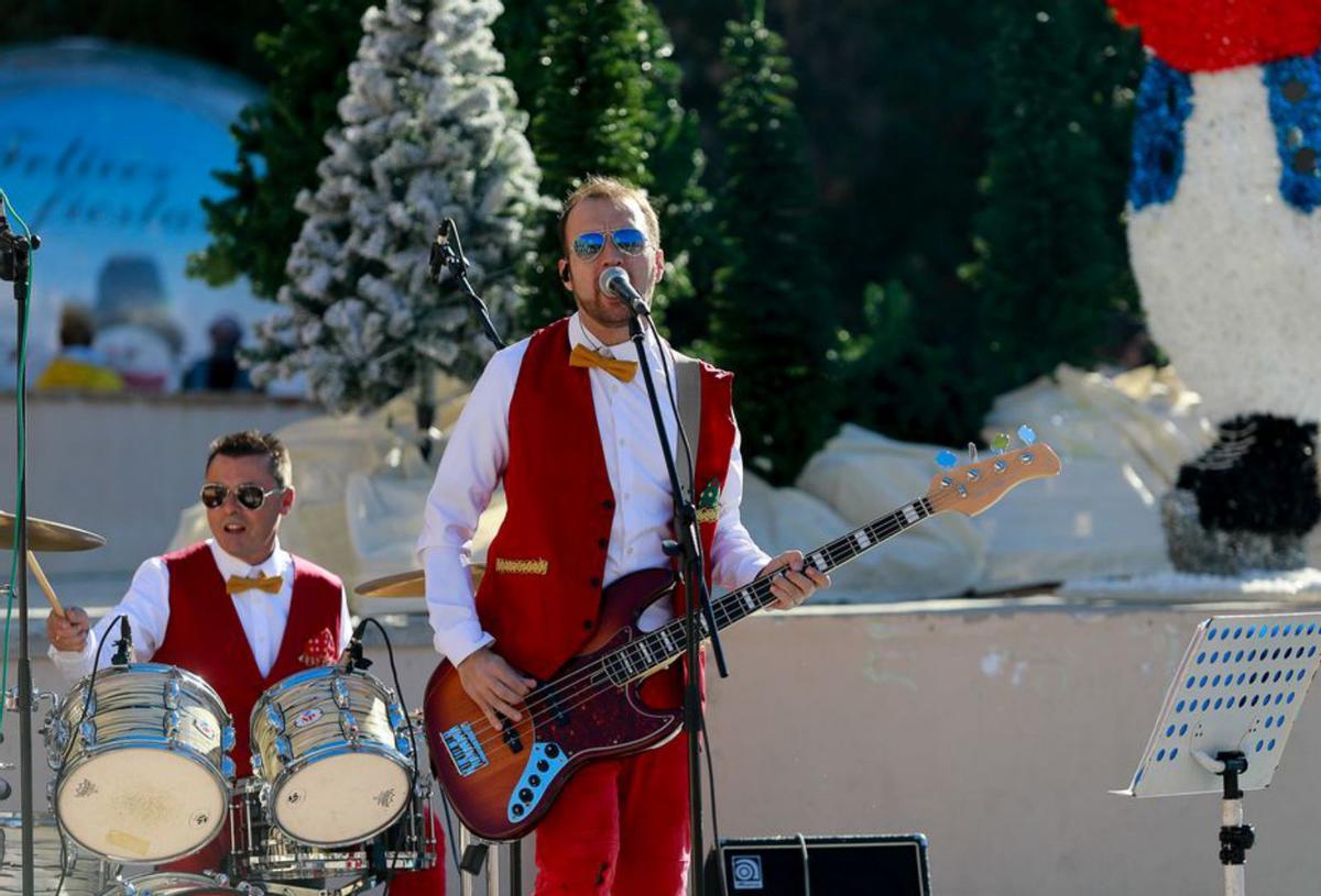Santa’s Band en el Reina Sofía. | TONI ESCOBAR