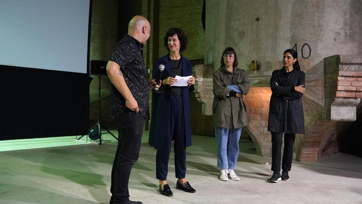 Momento en el que se dio a conocer el veredicto del Premio Screen