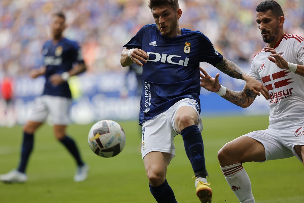 Las imágenes del partido Real Oviedo - FC Cartagena