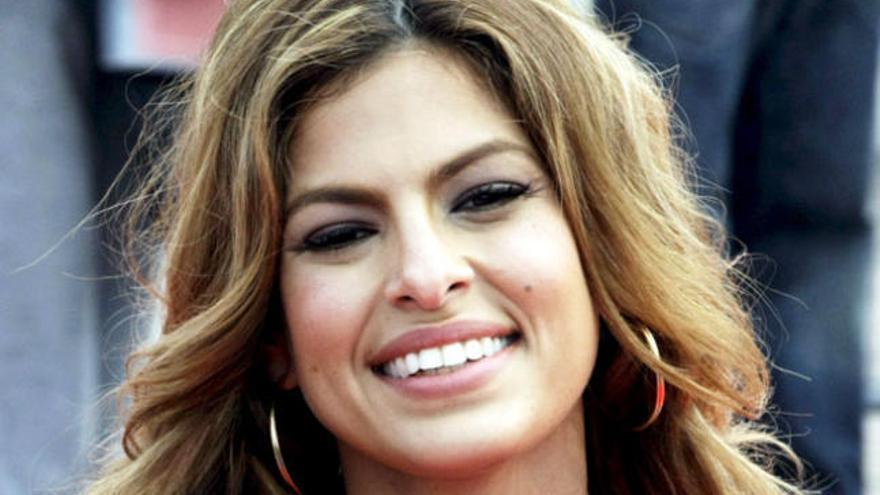 La actriz Eva Mendes.