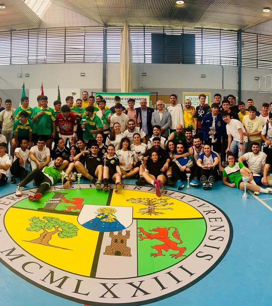 La edición 23-24 del Trofeo Rector de la Universidad de Extremadura ya tiene sus campeones