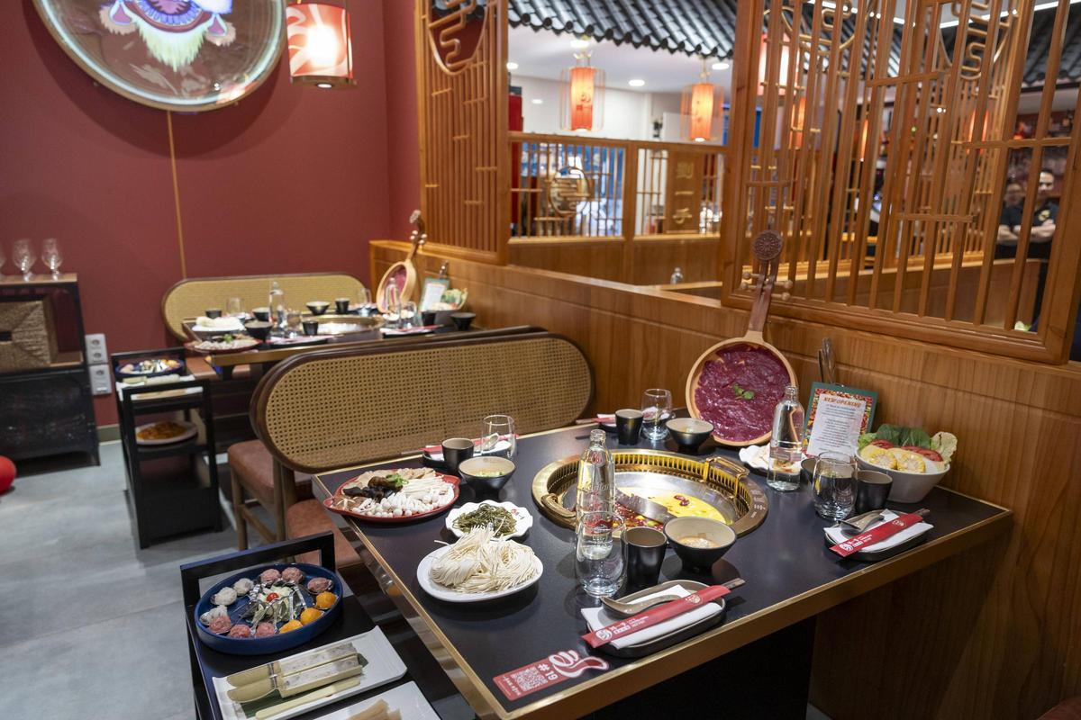 Imágenes del nuevo restaurante chino Liu's Hotpot en Palma