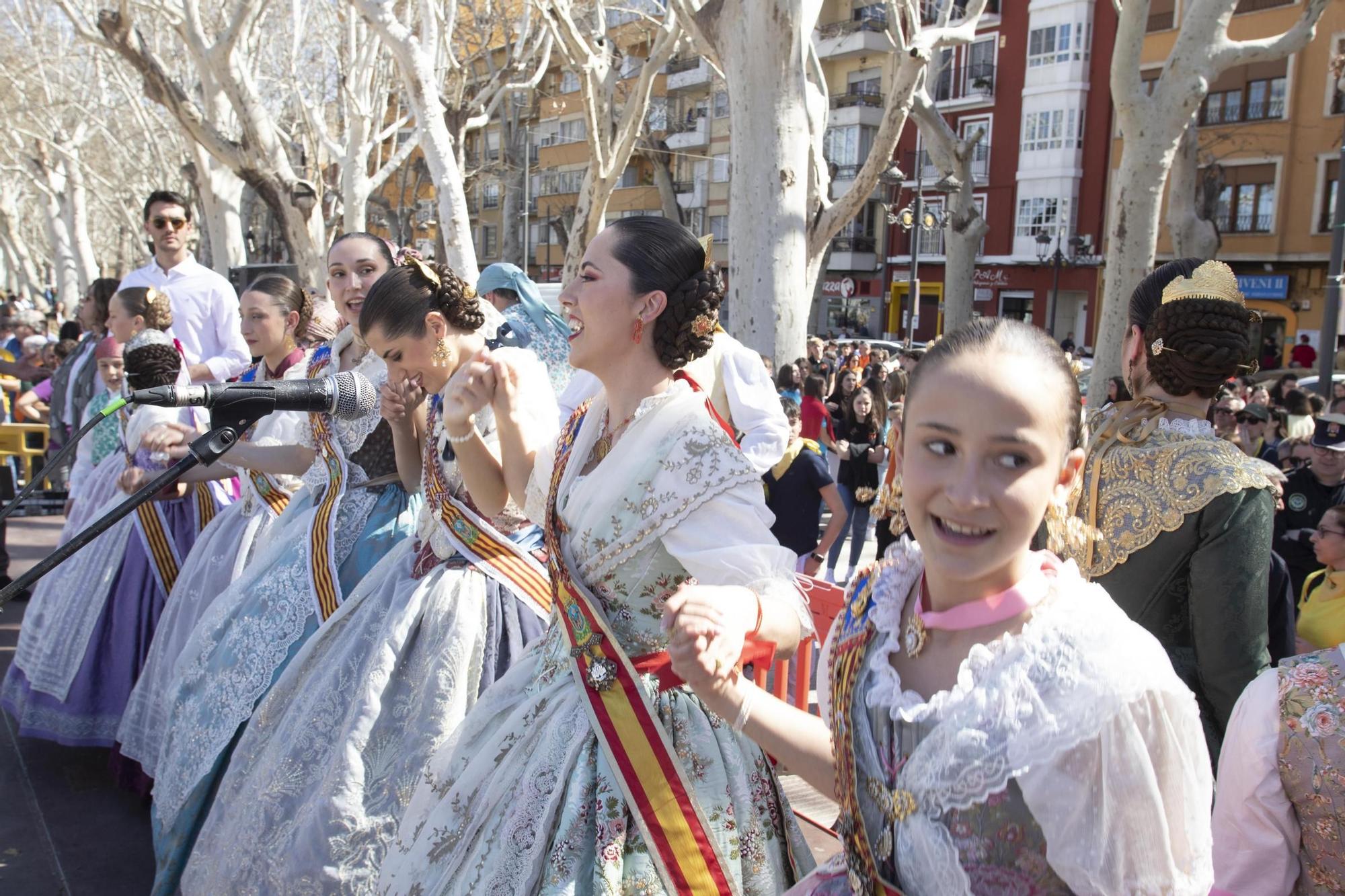 Así ha sido la tercera mascletà de las fallas de Xàtiva en 2024