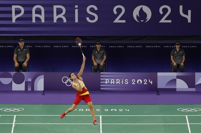 Bádminton femenino: Aya Ohori - Carolina Marín