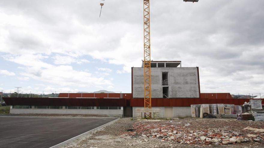 Edificio en obras de la Escuela Superior de Arte