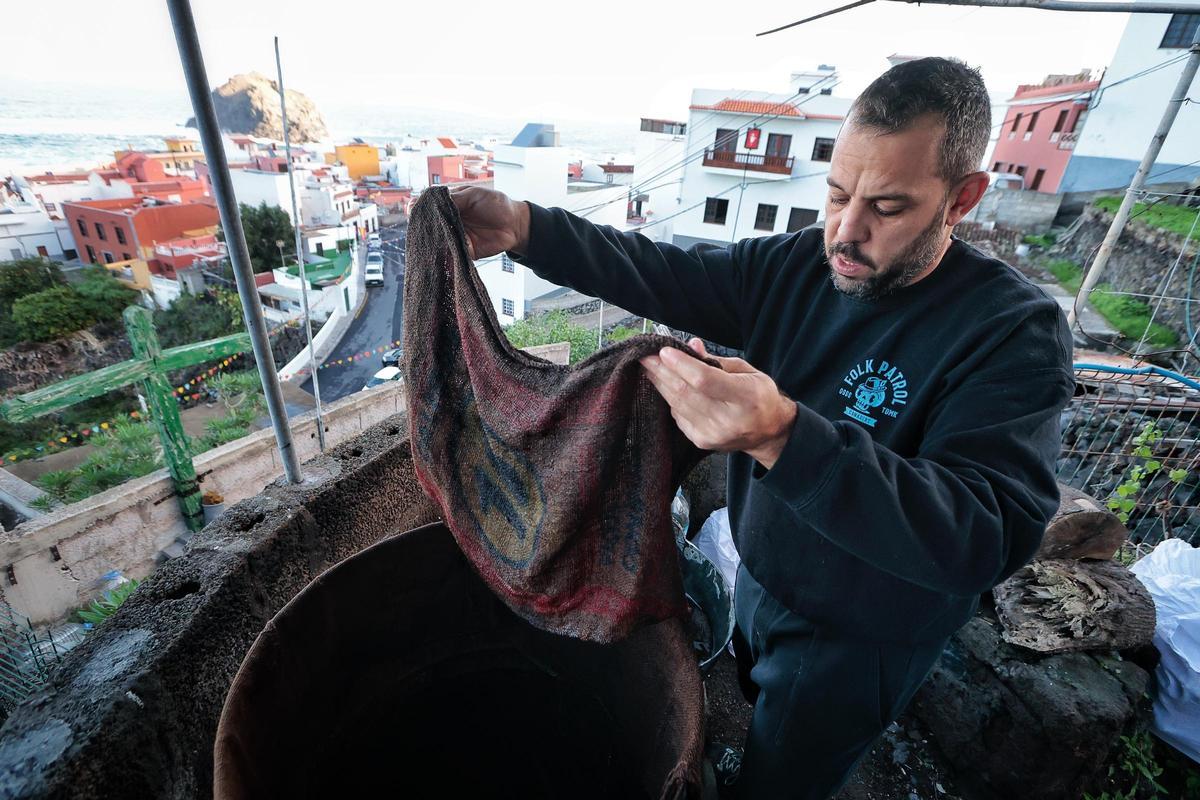 Guisado de ñames en Garachico