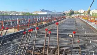 Así avanzan las obras del nuevo viaducto para el TRAM a su paso por Altea