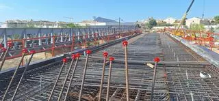 Así son las obras para alzar el nuevo viaducto para el TRAM en Altea