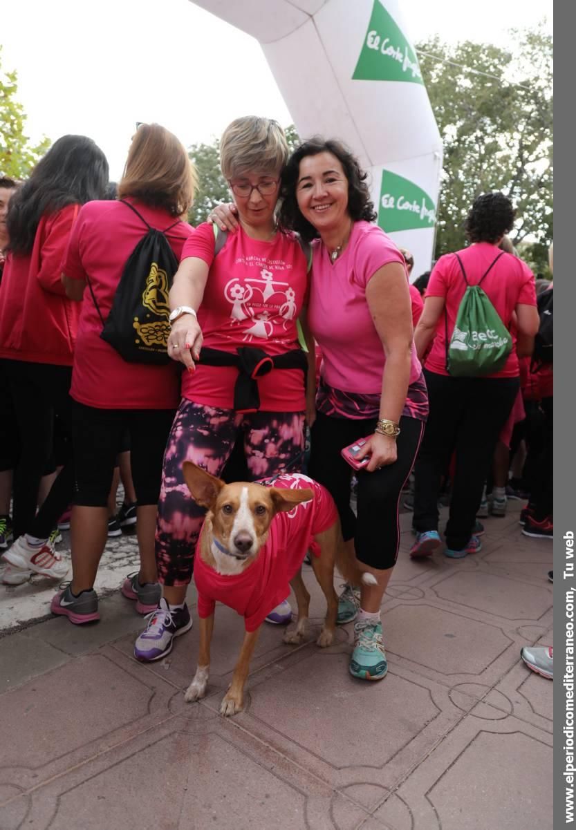 Marcha contra el cáncer de mama en Castellón