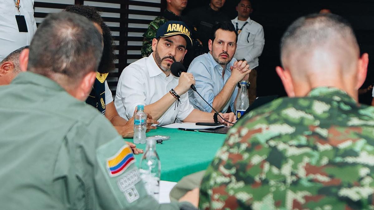 El terremoto plantea el primer gran desafío para Abelardo De la Espriella pocos días después de tomar posesión