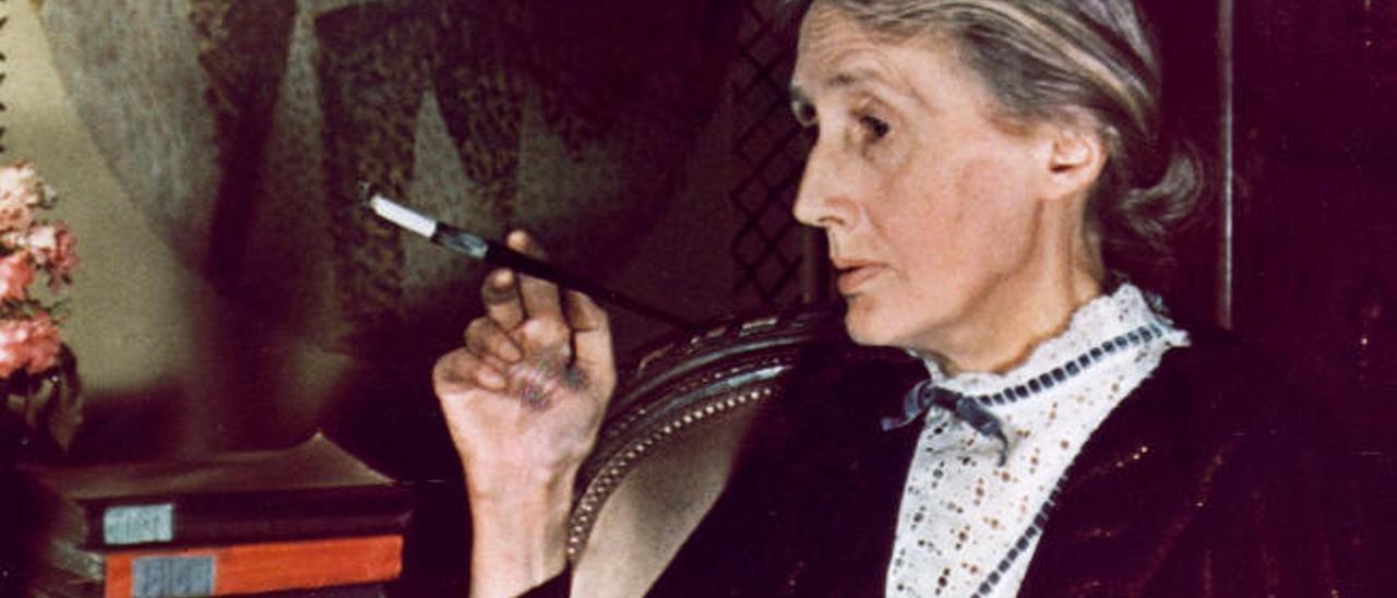 La escritora inglesa Virginia Woolf.