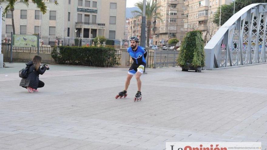 Murcia Maratón: Patinadores en carrera