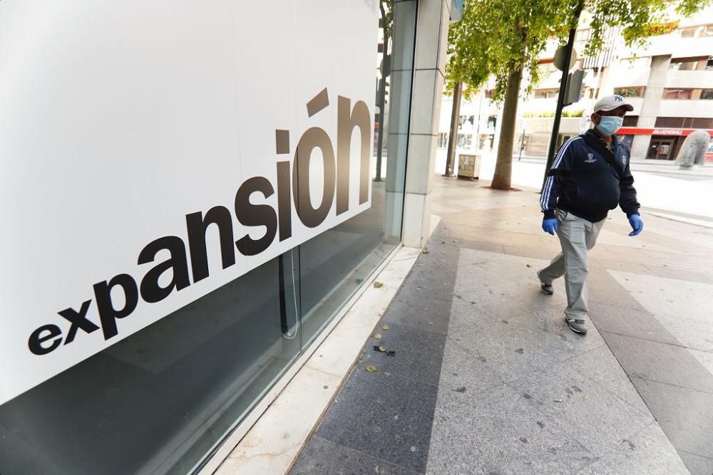 Murcia en su tercer domingo de confinamiento