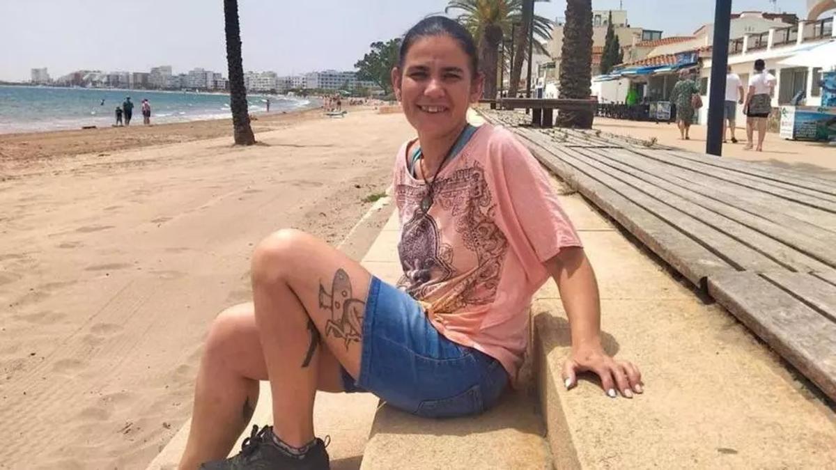 Soraya Giménez, en el paseo marítimo de Roses (Girona). Soraya Giménez, en el paseo marítimo de Roses (Girona).