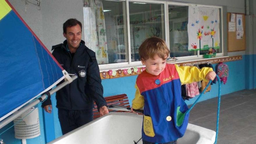 Deporte y representación teatral para los niños de la guardería