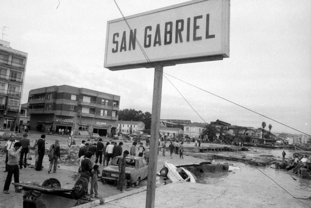 Se cumplen 37 años de una de las riadas más catastróficas de Alicante.