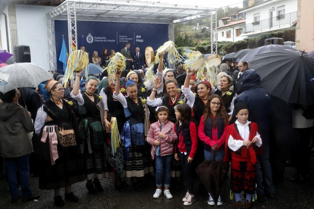 Un día histórico para Asiegu, Pueblo Ejemplar 2019