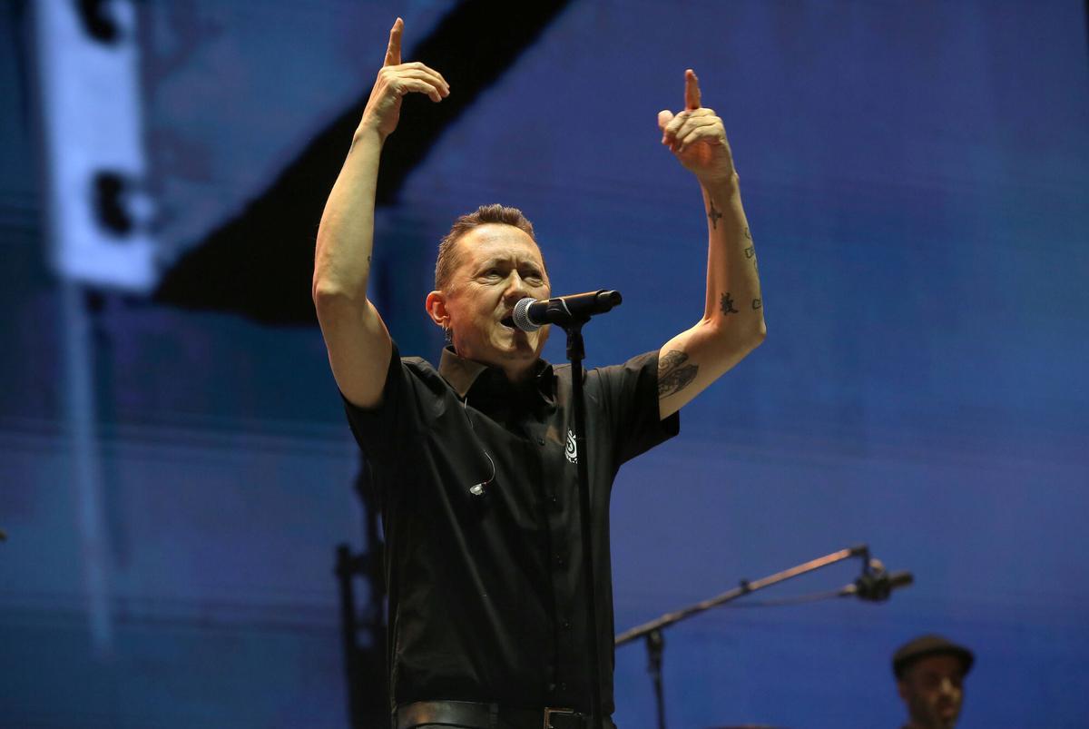 Concierto de Fermín Muguruza de 40 aniversario de carrera en el Palau Sant Jordi