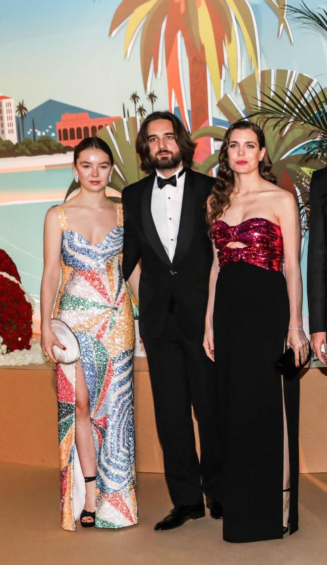 Alexandra de Hanovre, Dimitri Rassam y Carlota Casiraghi