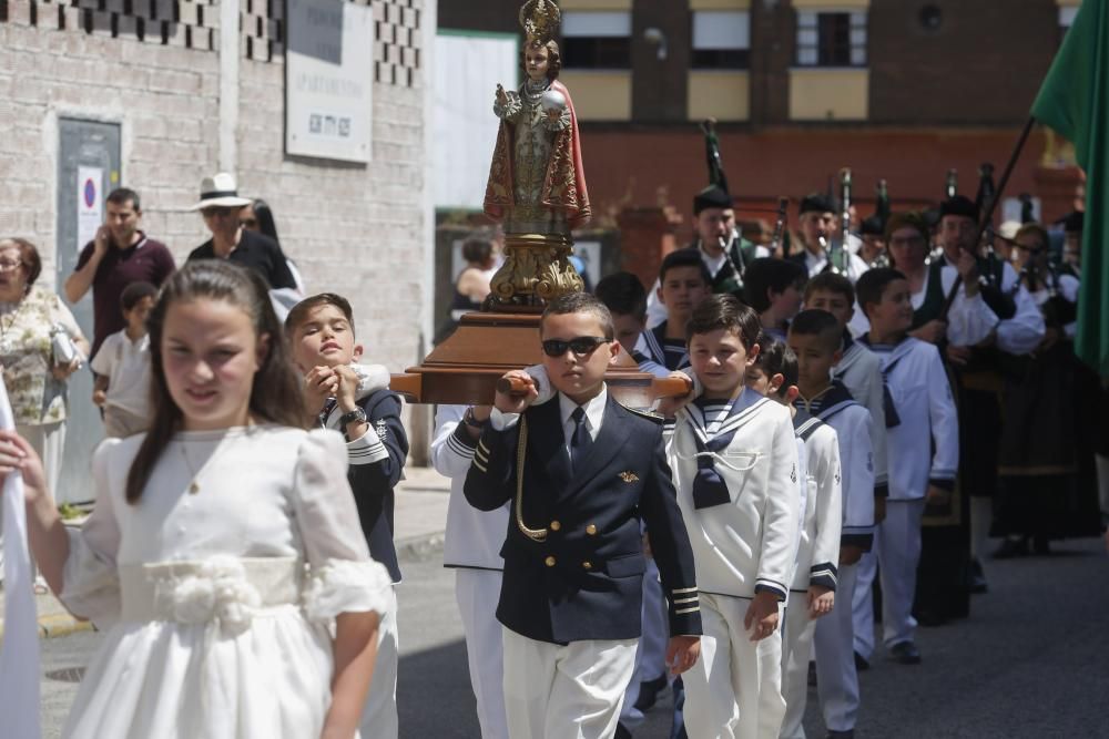 Procesión marinera en San Juan de la Arena