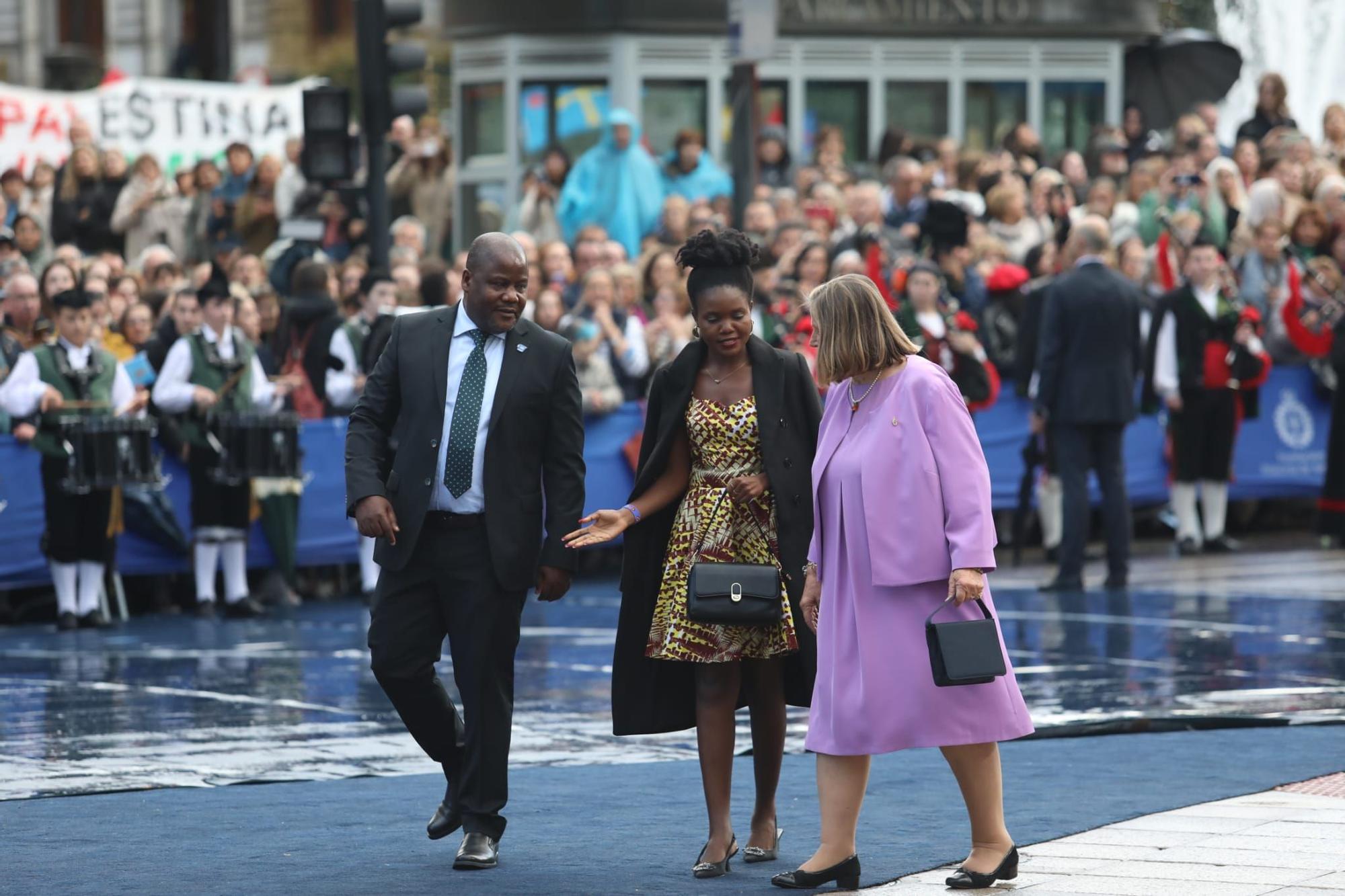 EN IMÁGENES: Así fue la alfombra azul de los Premios Princesa de Asturias 2023