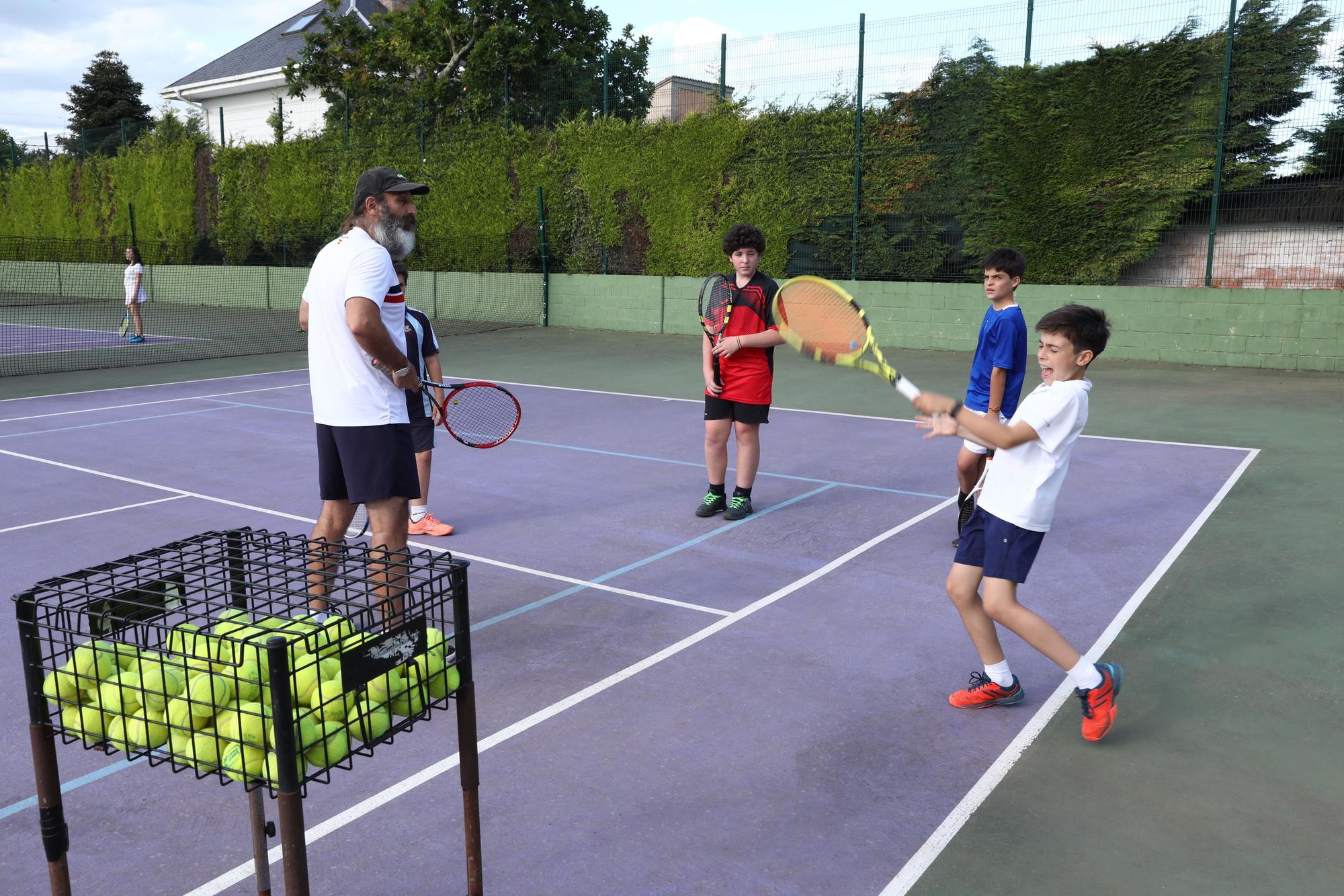 Las escuelas de tenis volcadas para acoger el torneo de Moscú