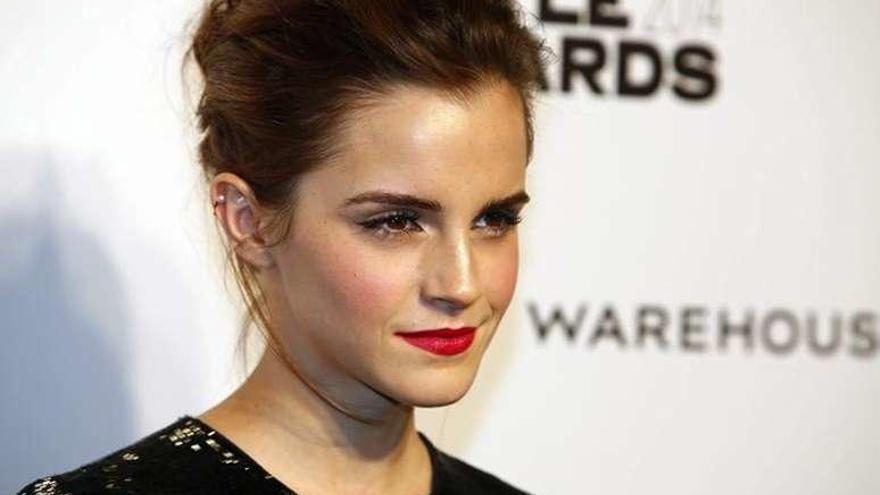 La actriz Emma Watson.