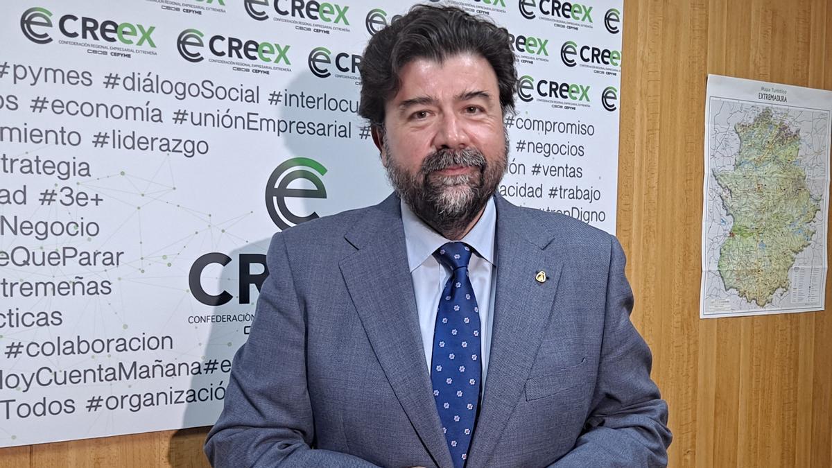 Javier Peinado, presidente de Coeba y secretario general de Creex.