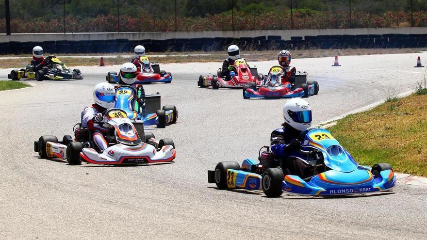 Bernat Fiol gana en senior en la segunda cita del Balear de karting
