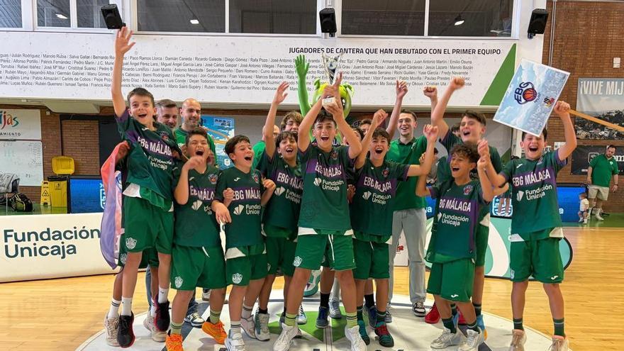EBG Málaga revalida el título en el All-Star Minibasket 2026