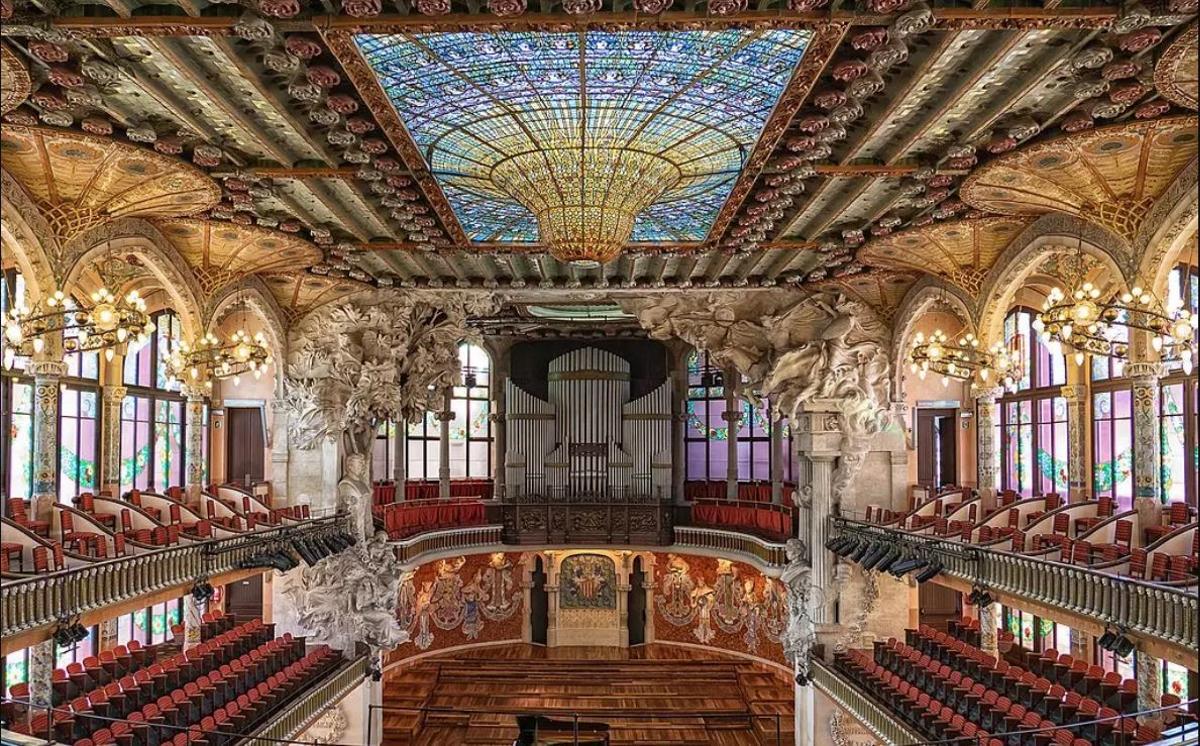 Imagen de archivo del Palau de la Música Catalana.