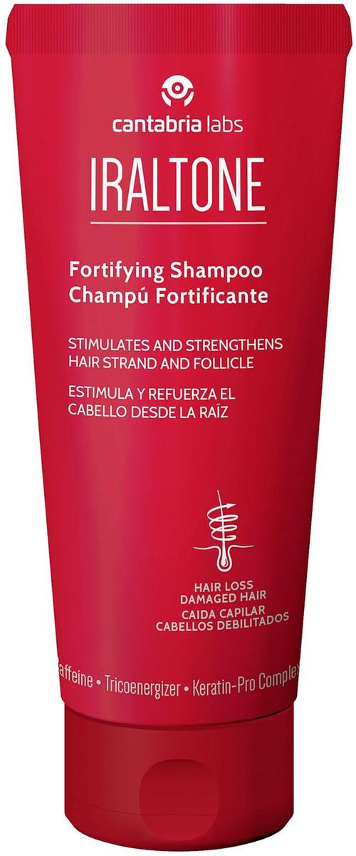 Iraltone champú fortificante, de Cantabria Labs (13,20/ 200 ml)