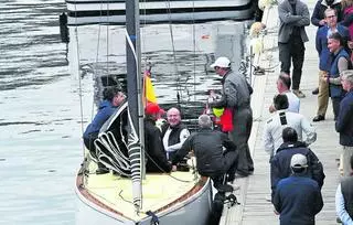 Un discreto reencuentro del emérito con el ‘Bribón’ en Sanxenxo