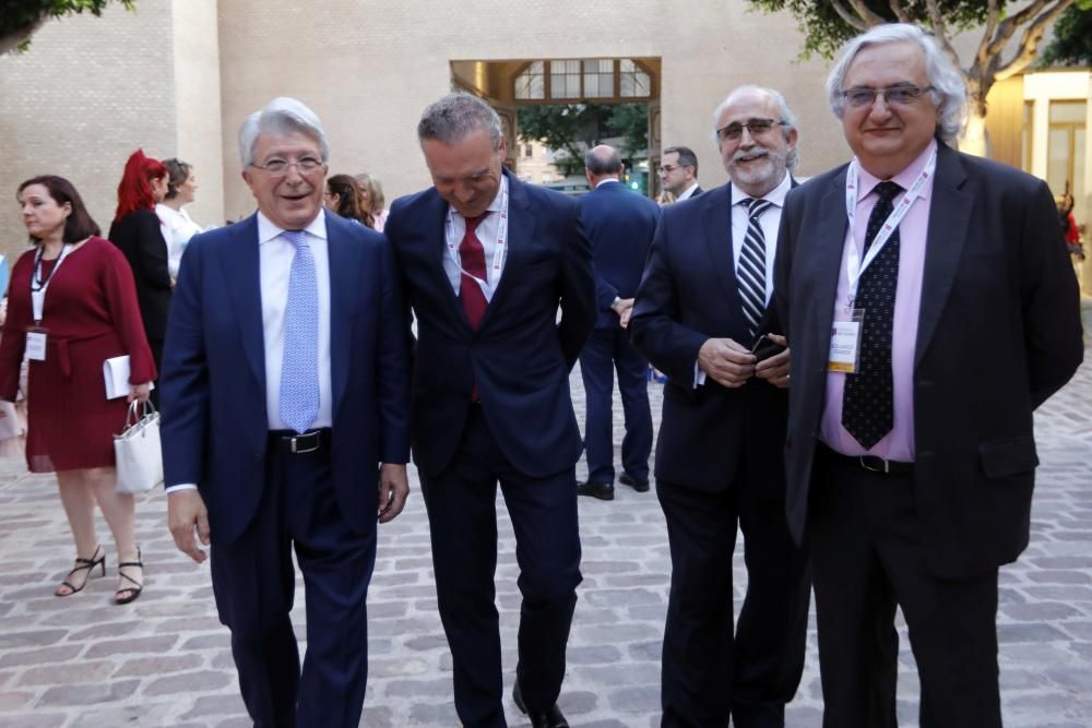 Acto de bienvenida a los miembros del jurado de los Jaume I