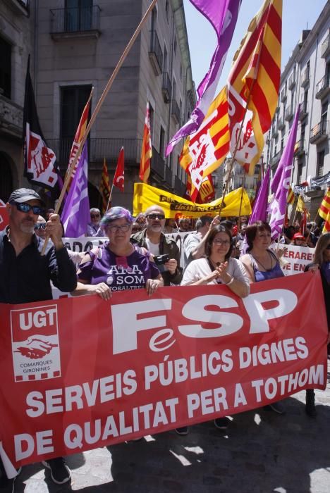 Manifestació a Girona