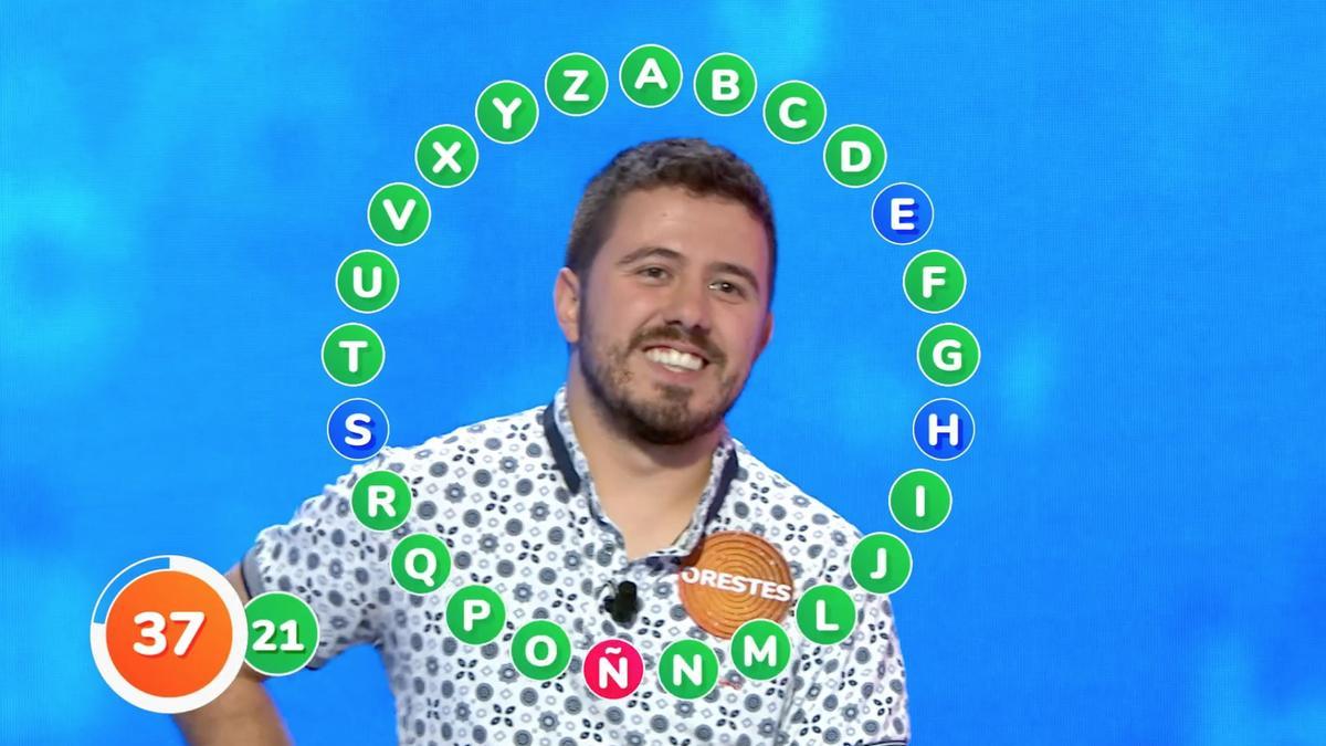 PASAPALABRA Orestes Barbero se supera y deja boquiabiertos a Rafa y a