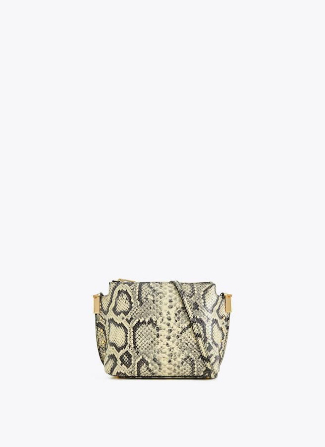 El bolso chic de pitón