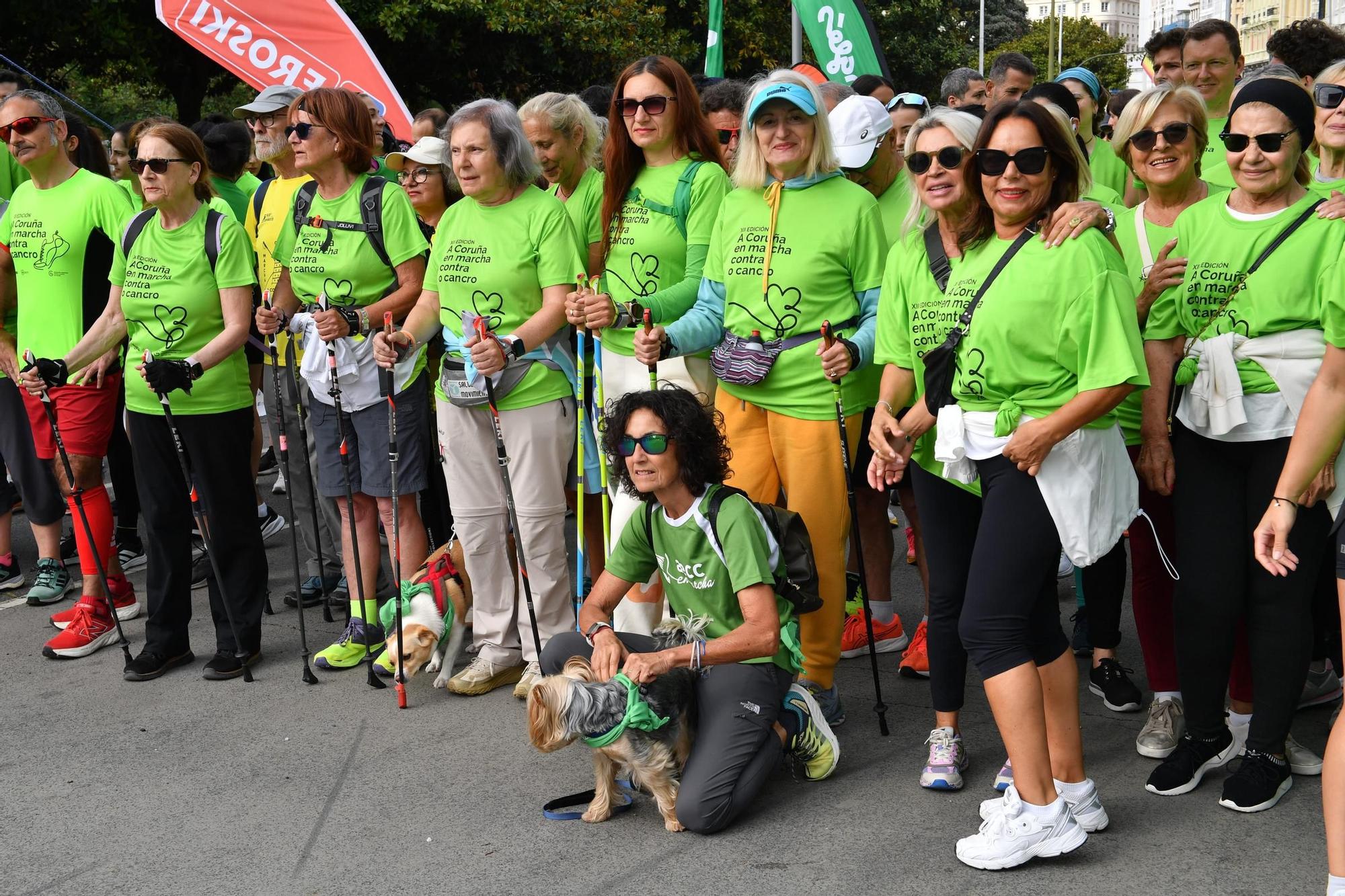 A Coruña caminó contra el cáncer