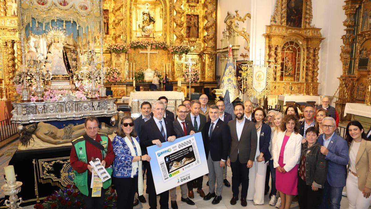 Acto de presentación del cupón, este miércoles en San Francisco.