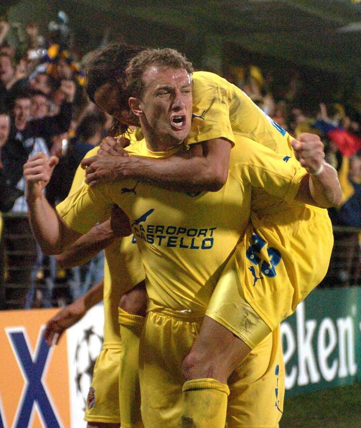 Arruabarrena celebra el gol del triunfo.