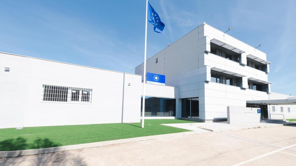 Sede del SATCEN, en la base aérea de Torrejón de Ardoz.