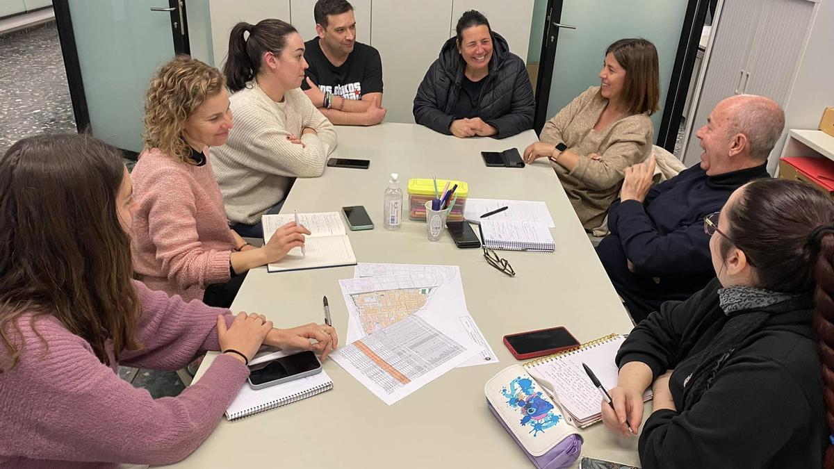 Reunión del alcalde de Massanassa con las Ampas.