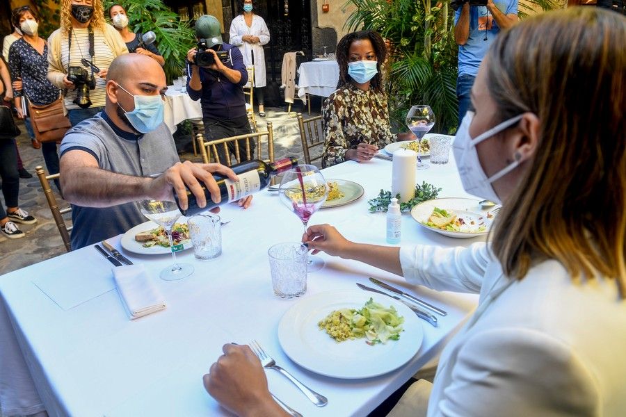 Almuerzo seguro en tiempos de coronavirus